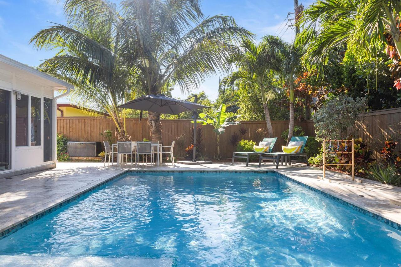 Casa Limon - Private Heated Pool Prime Location & Parking Villa Fort Lauderdale Exterior photo